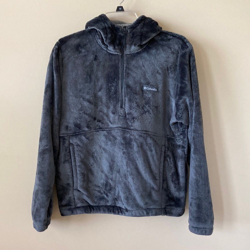 Columbia Fireside Fleece Hoodie Size Medium - Picture 2 of 13